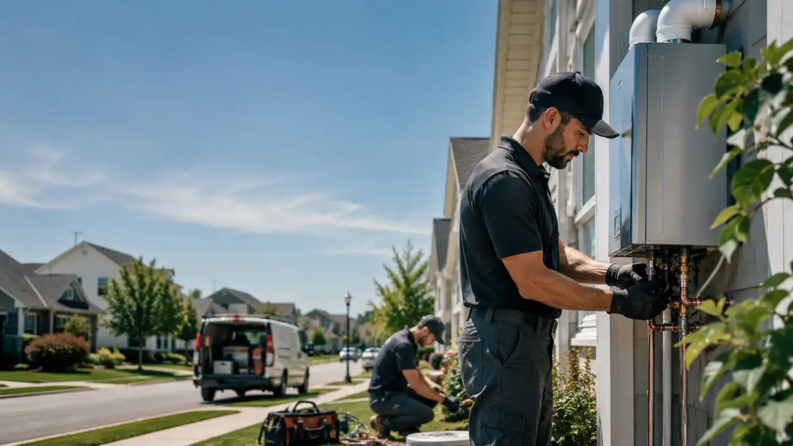 Tankless Water Heater Installation in Booker, TX